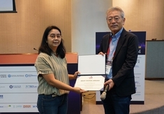 Prof. Sakriani SAKTI et al. of Human-AI Interaction lab received the Best Paper Award at Oriental COCOSDA 2024. (2024/10/19)